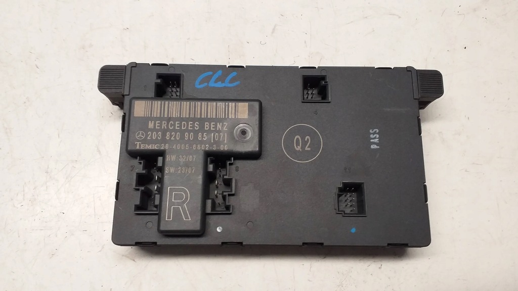 фото №1, Mercedes clc w203 блок керування модуль двері правий