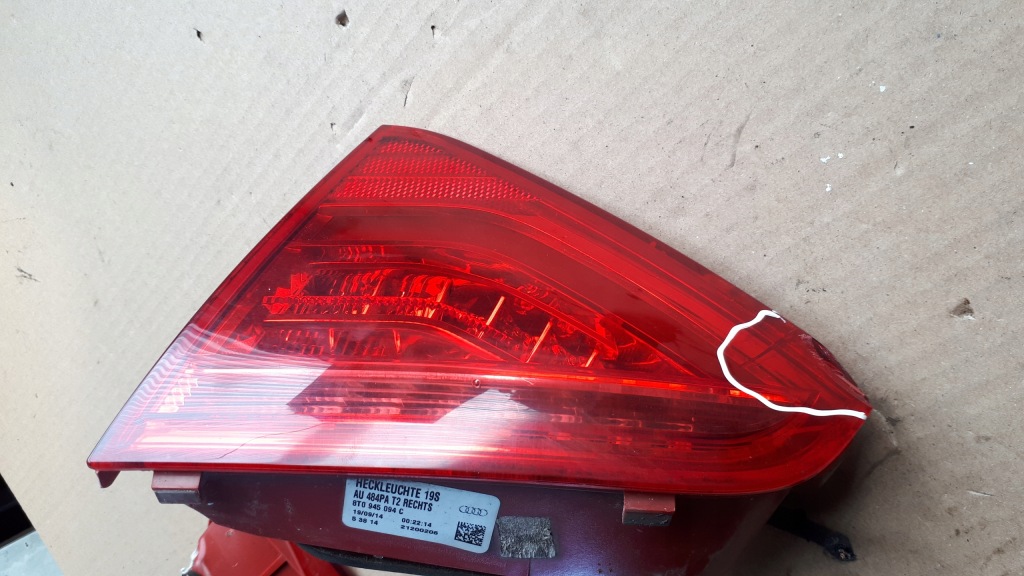 A5 8t рестайлинг  фара led правый  правая  задний w крышке Цена