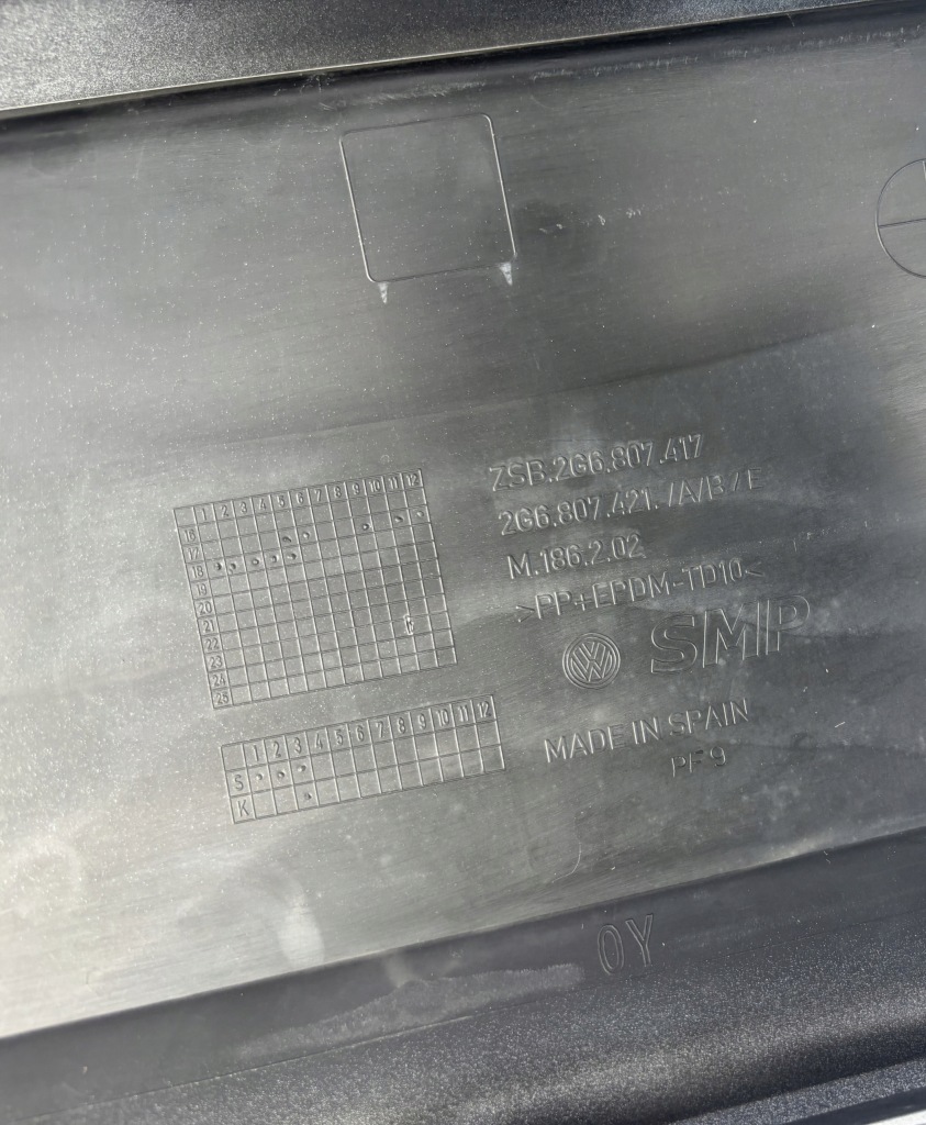 фото №11, Vw polo vi 2g6 бампер задняя задний 2g6807421a b e