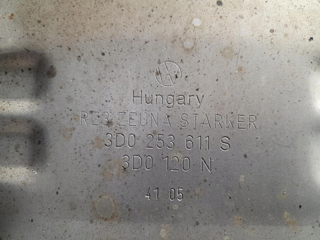 фото №9, Vw phaeton 3.0 tdi гаситель труба выхлоп 3d0253611r