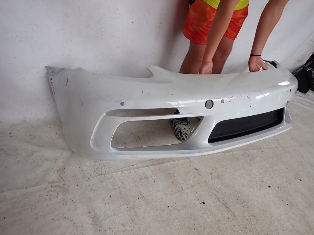 фото №8, Porsche 718 cayman 982 boxster 982 15- бампер перед передний решётка pdc