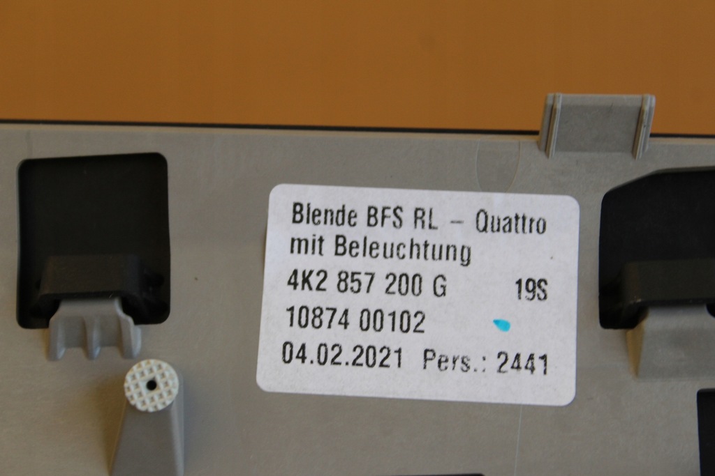 фото №9, Dekor рамка молдинг piano карбон 3id anglik uk audi rs7 4k c8