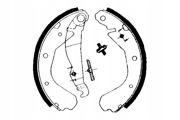 фото №2, Lpr гальмівні колодки гальмівні kpl. задня opel corsa a, corsa