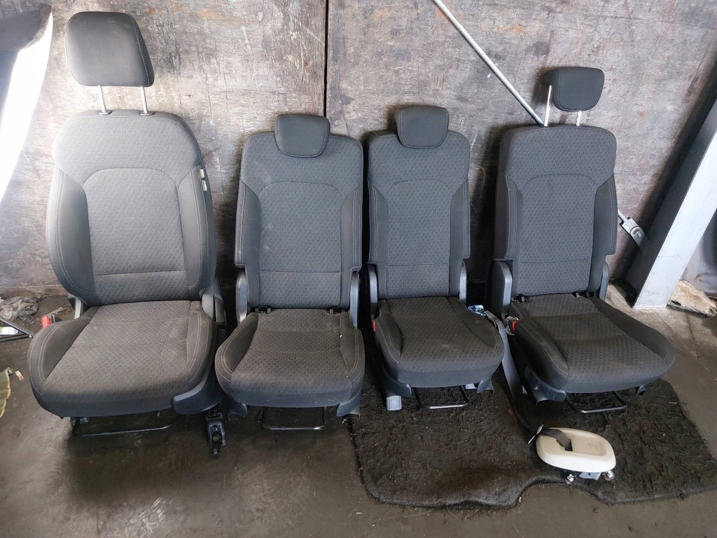 фото №1, Сиденья комплект левый перед + задняя kia carens iv lift