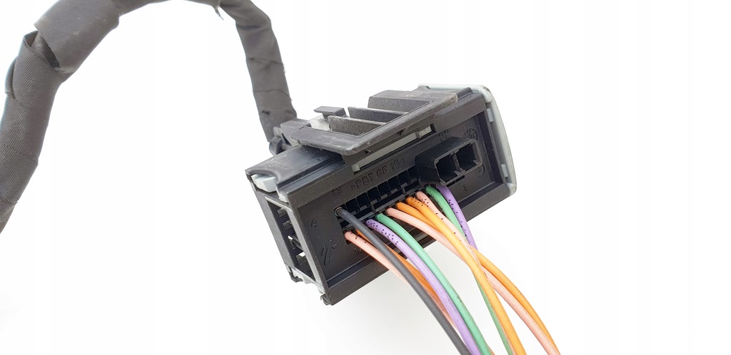 фото №13, Renault megane scenic 2 ii колодка штекер r2 джгут pod сидіння сидіння czarn