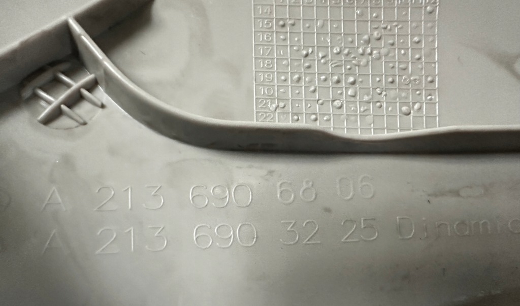 фото №6, Mercedes e 213 w213 захист обшивка стійка a2136906806 a2136906706 комплект