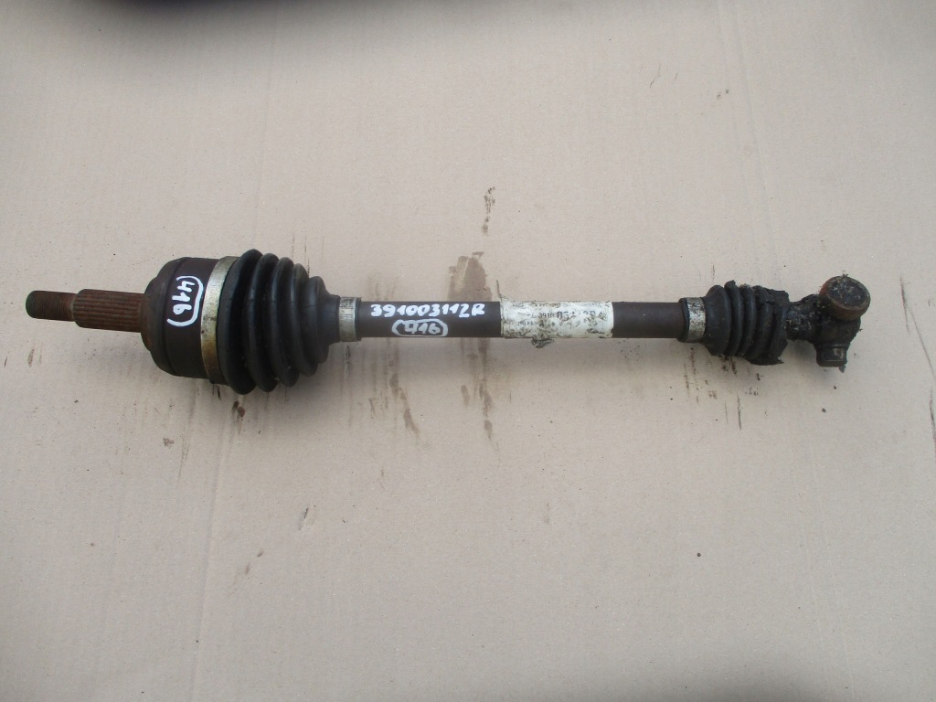 фото №2, Приводной вал правая 391003112r renault megane iii 1.5dci