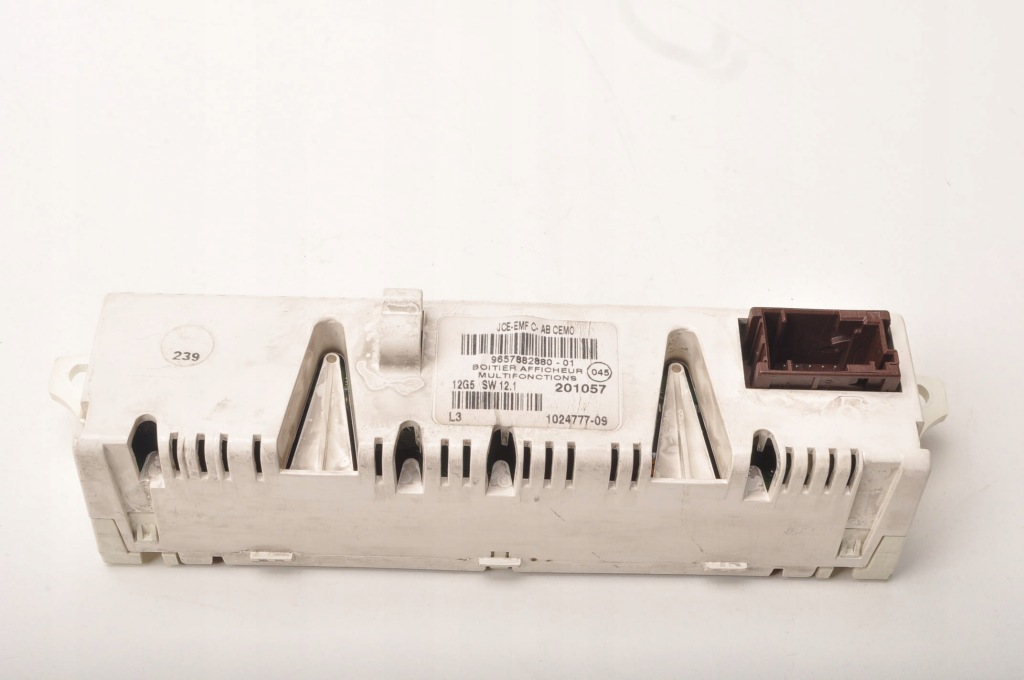 фото №3, Citroen c4 дисплей радио часы 9657882880