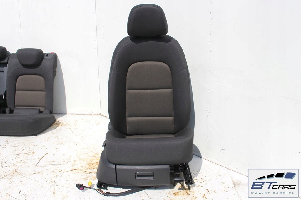 фото №11, Audi q3 сидіння комплект сидінь сидіння сидіння сидіння оббивка 8u велюр pr