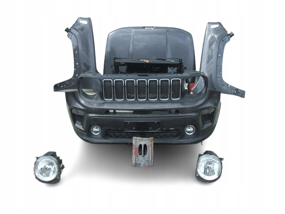 фото №1, Jeep renegade lift капот крила бампер підсилювач радіатор лампи перед