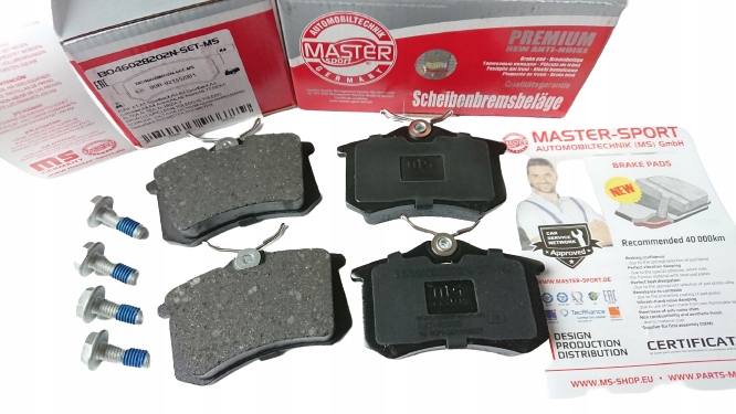 фото №1, Тормозные колодки тормозные задняя peugeot 307 renault megane ii scenic citroen c3 c4