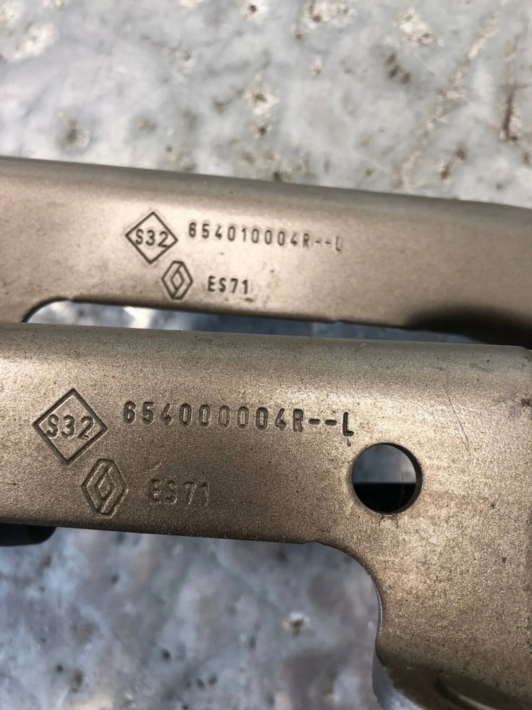 фото №3, Петлі капот renault scenic iii tehnk 654000004r 654010004r