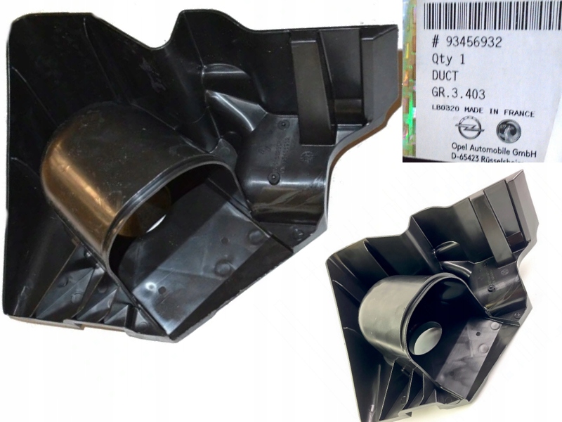 фото №1, Ловець впуск повітря trafic iii vivaro b 1.6dci