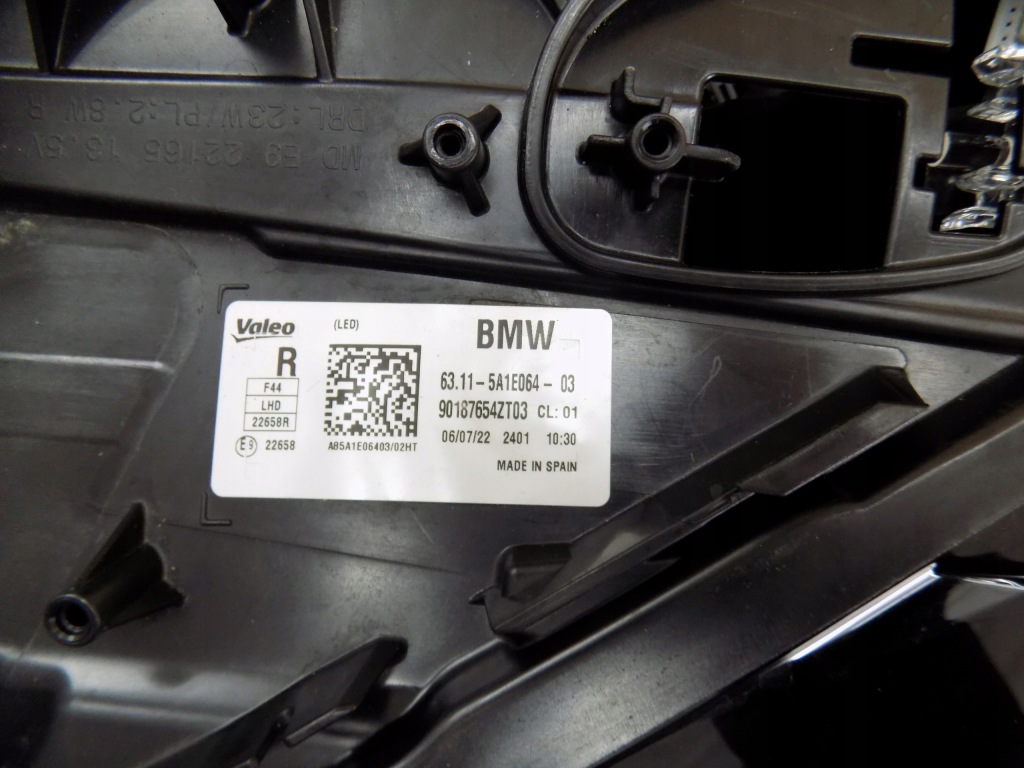 фото №12, Лампа правая фара правый full led bmw 2 ii gran coupe f44 63115a1e064 03