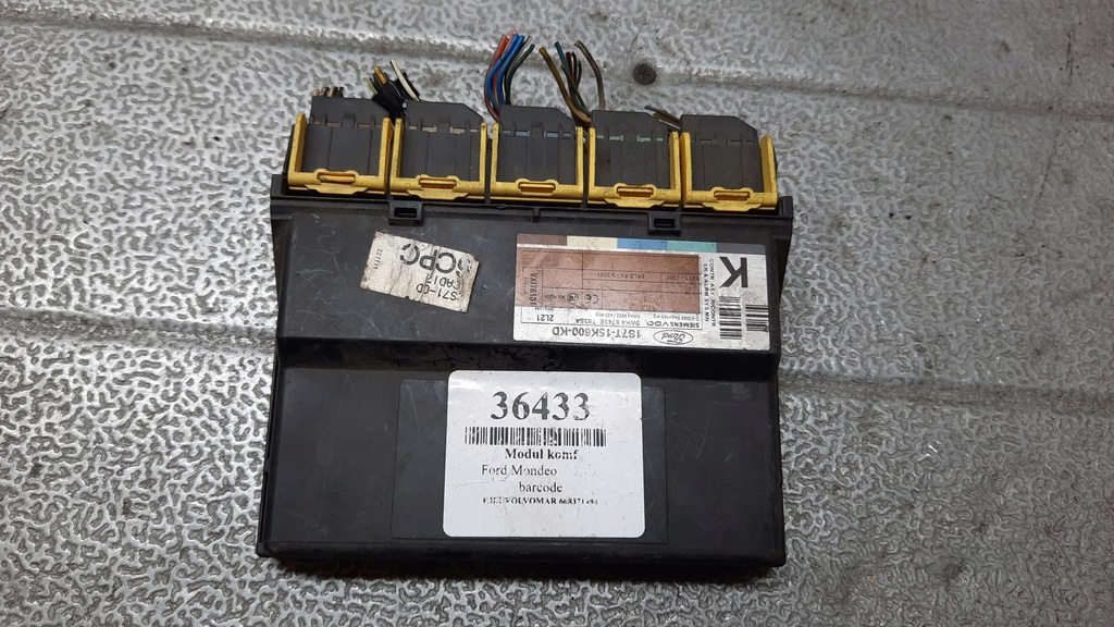фото №1, Модуль комфорта ford mondeo mk3 1s7t-15k600-kd