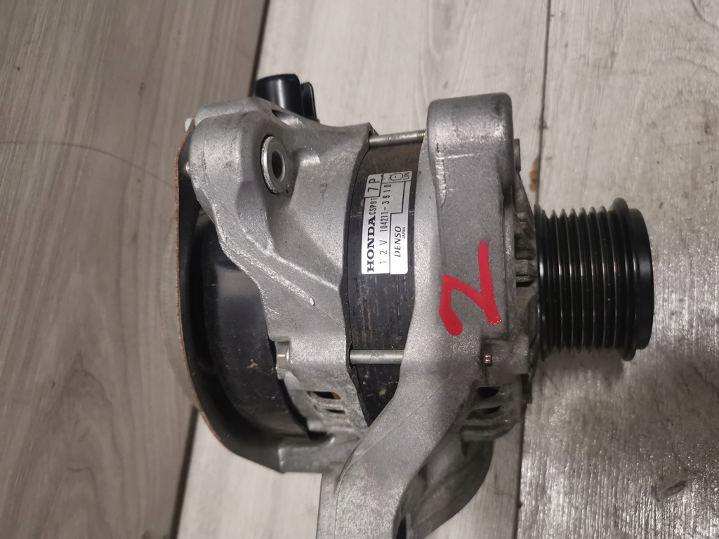 фото №10, Honda civic x генератор 2.0 benzy usa 104211-3910