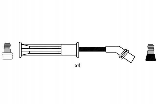 фото №2, Провода зажигания renault ngk