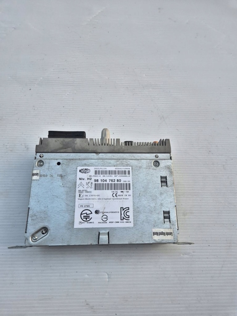 фото №1, Peugeot 308 ii t9 радио cd навигация считыватель navi gps 9810476280