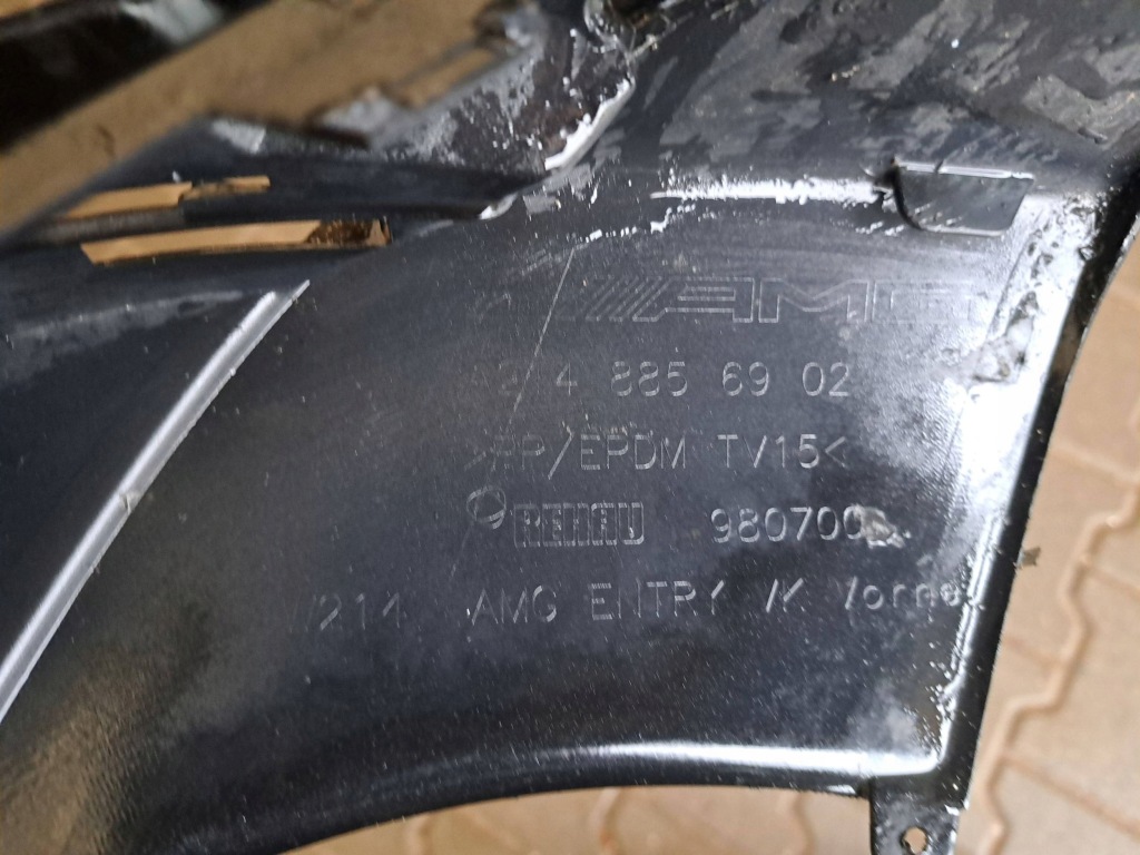 Бампер передній перед mercedes e-klasa amg w214 6.3 a2148856902 Недорого