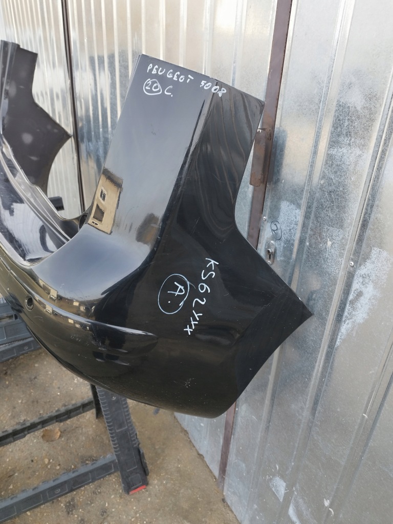 фото №11, Бампер задняя задний pod датчики pdc peugeot 5008 i lata 2009-2013 цвет ktvd