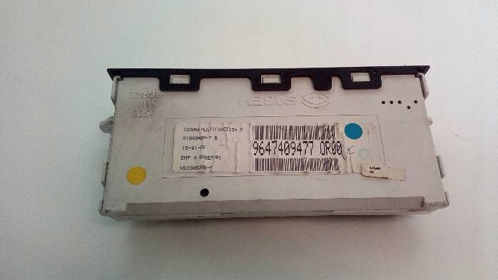 фото №6, Дисплей часы citroen c3 9647409477