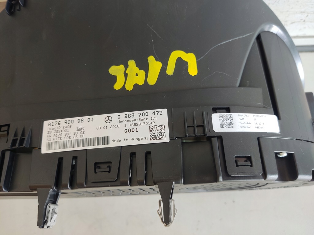 фото №5, Mercedes w176 lift приборы счетчик uk