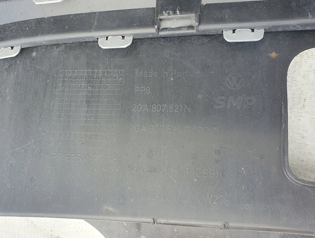 фото №13, Бампер задня vw t-roc 17- оригінал