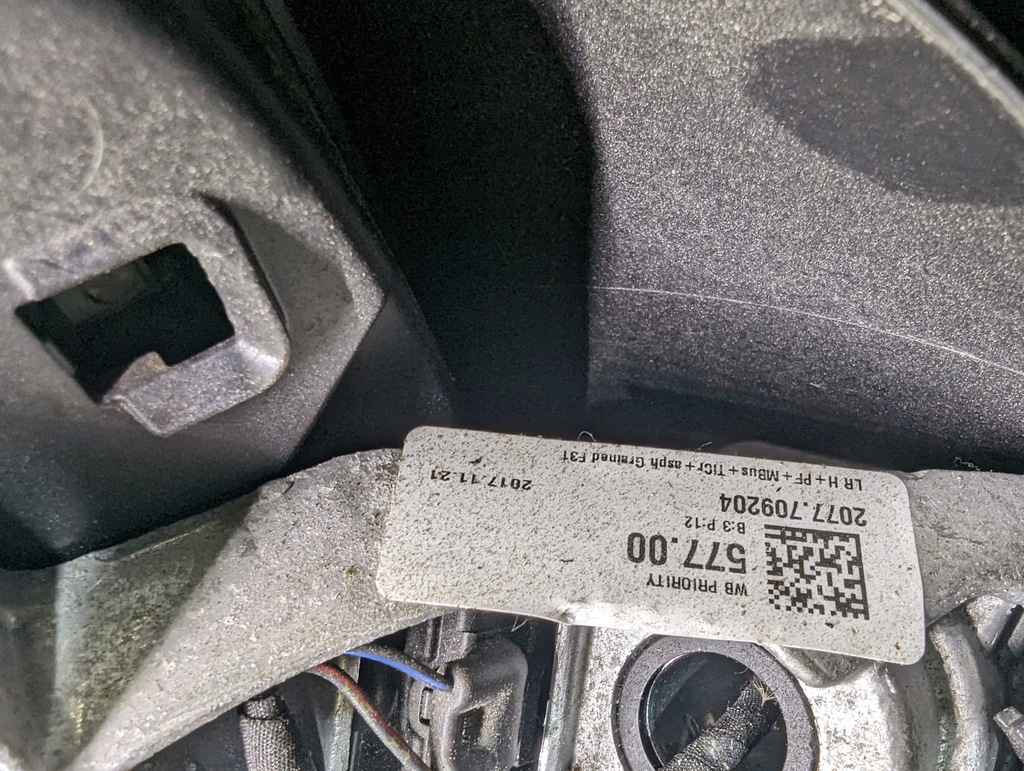 фото №8, Зеркало правое bmw f30 5pin фотохромный 7443906 394