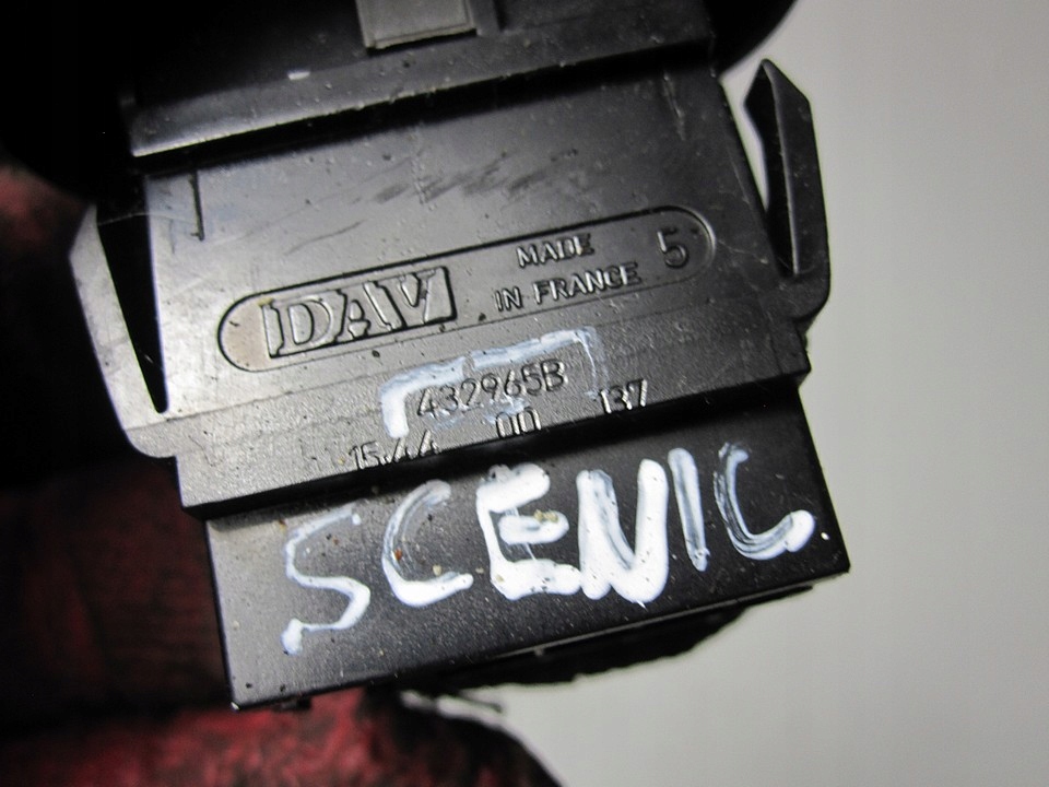 фото №3, Вимикач підігрів скло задня renault scenic