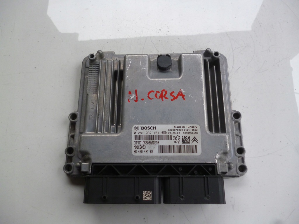 фото №1, Бортовой компьютер 0281037101 opel crossland citroen peugeot