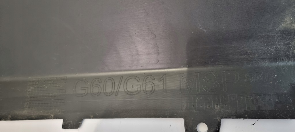 фото №14, Накладка бампера задняя bmw 5 g60 g61 m-pakiet