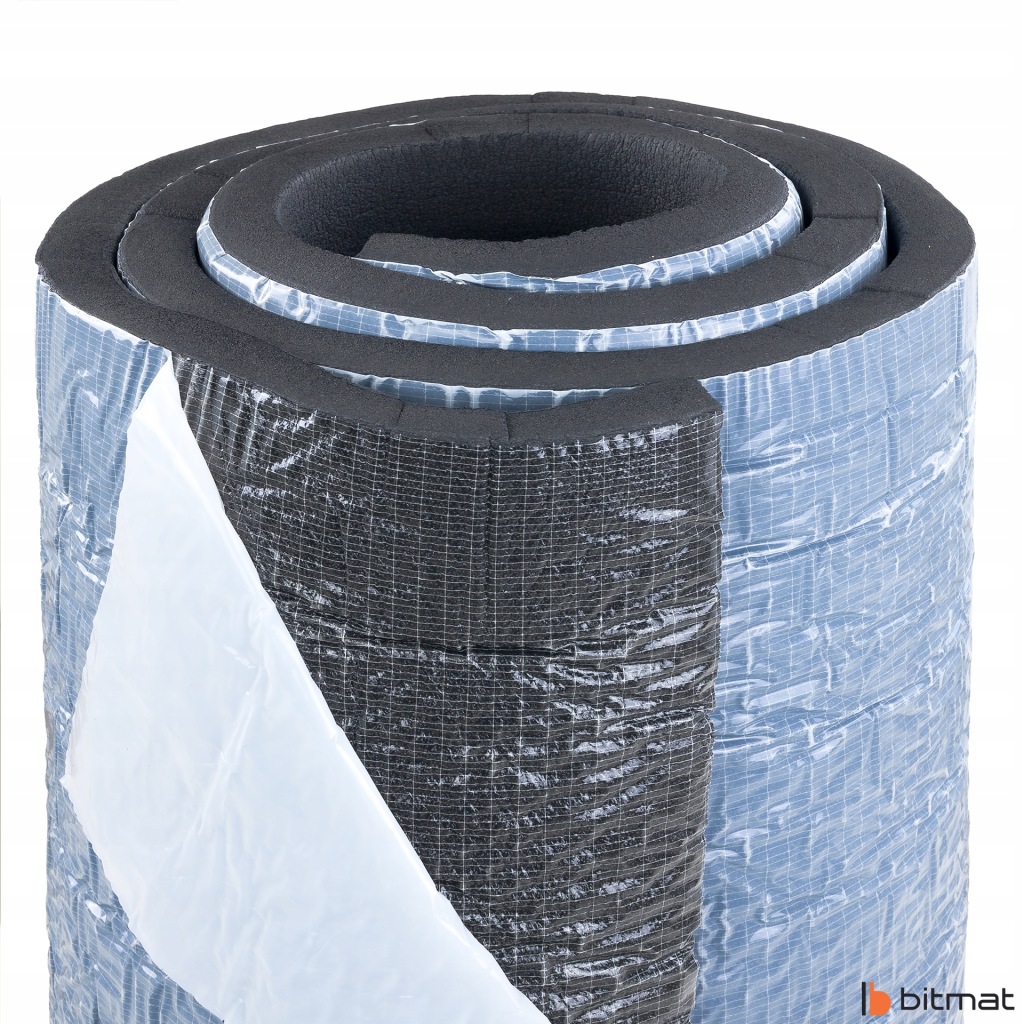 Мат шумоизоляционная пена kauczukowa 32mm с klejem gruba ocieplenie bramy Цена