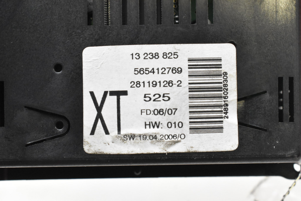 фото №12, Радио радиопроигрыватель cd mp3 rds 13233929 13238825 opel vectra c lift 05-09