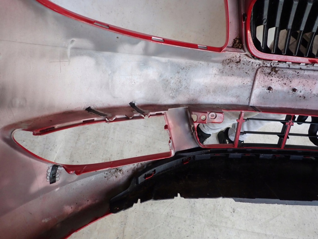 фото №13, Skoda fabia ii lift 10-14 бампер перед передний 5j0807221d