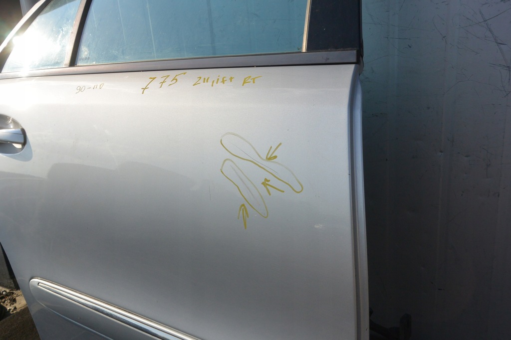 фото №7, Дверь правое задние задняя mercedes w211 lift sedan 775