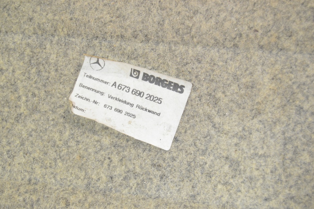 фото №11, Оббивка багажника pod windshot чохол mercedes r129 sl 6736902025