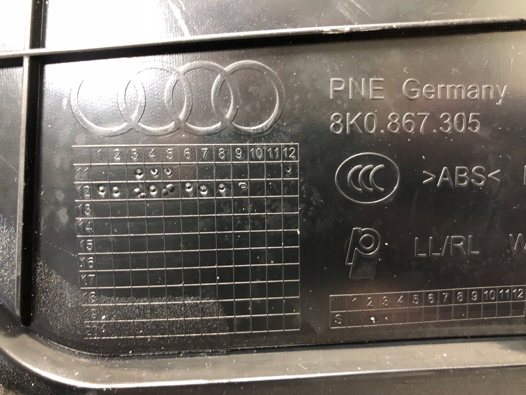 фото №9, Обшивка двері лівий задня audi a4 b8 8k0867305