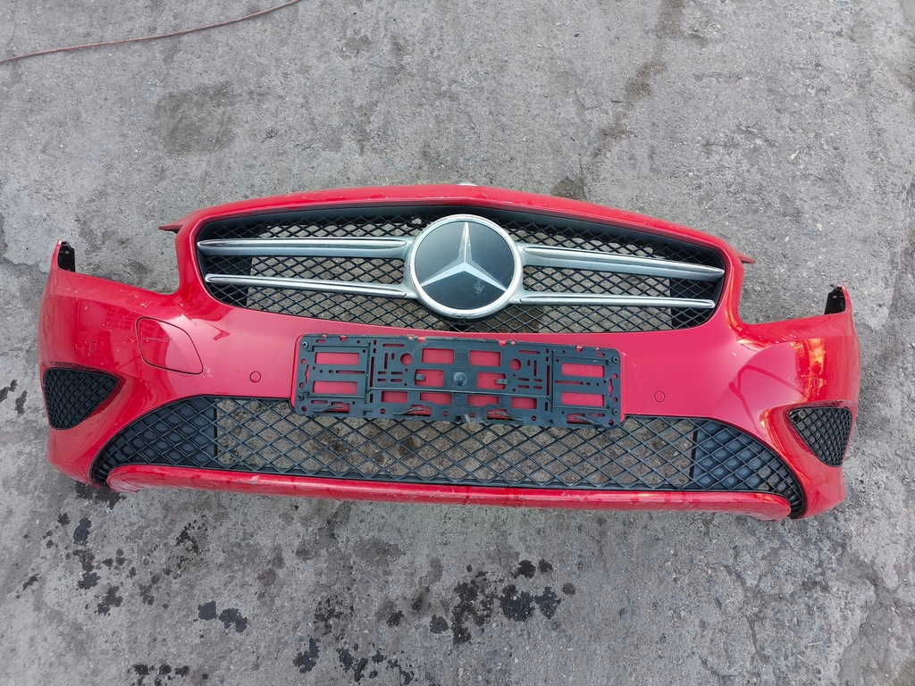 фото №1, Mercedes a klasa w176 бампер передний pdc pod радар kompletny 589