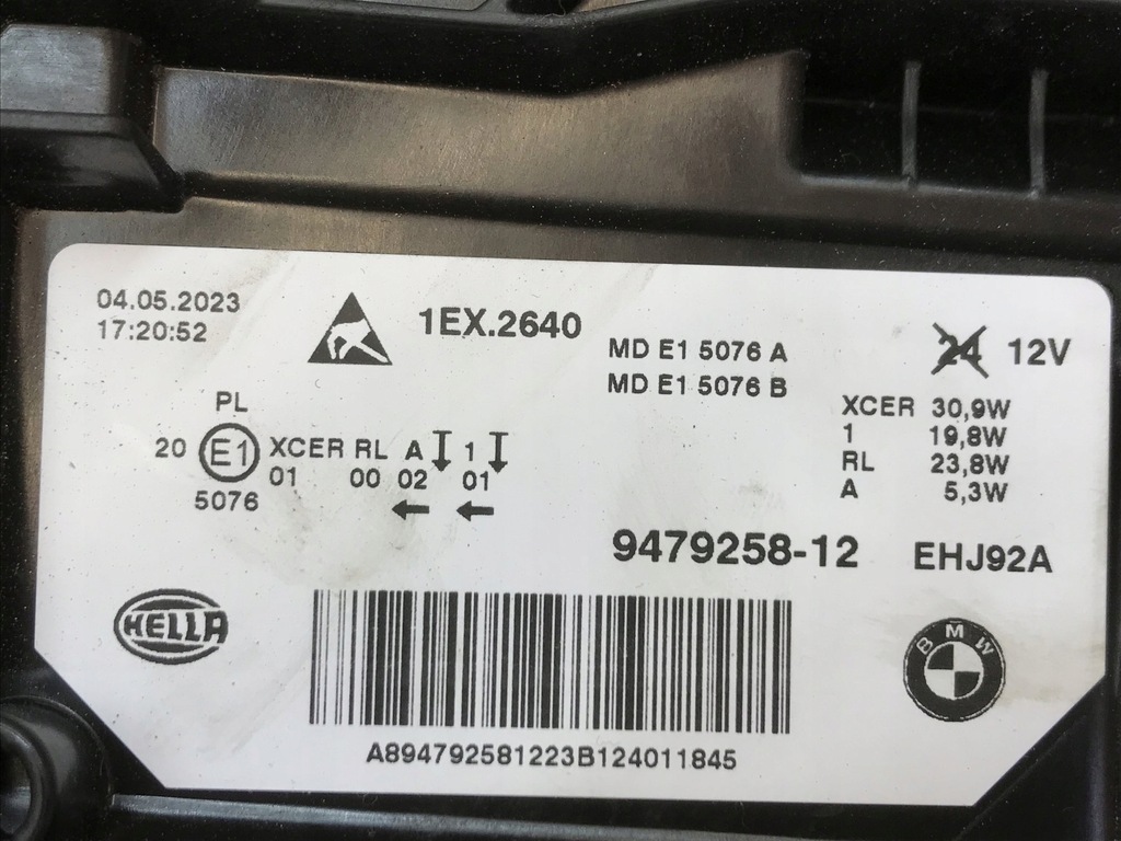 фото №12, Bmw 5 g30 g31 lift лампа перед правая 9479258