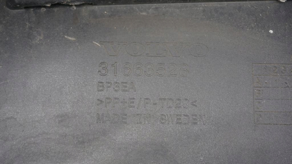 фото №4, Volvo xc90 ii r-design - спойлер накладка бампера