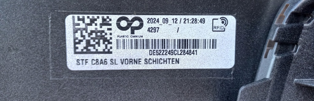 фото №13, Audi a6 c8 4k s-line бампер передний перед 19-24