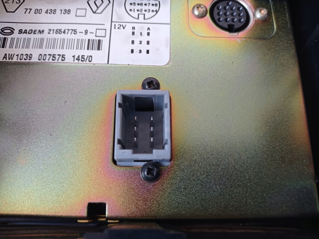 фото №8, Дисплей renault scenic 7700438136