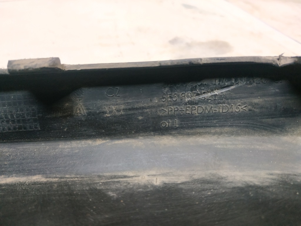 фото №14, Спойлер skoda octavia 3 дифузор 5e5807521h задня