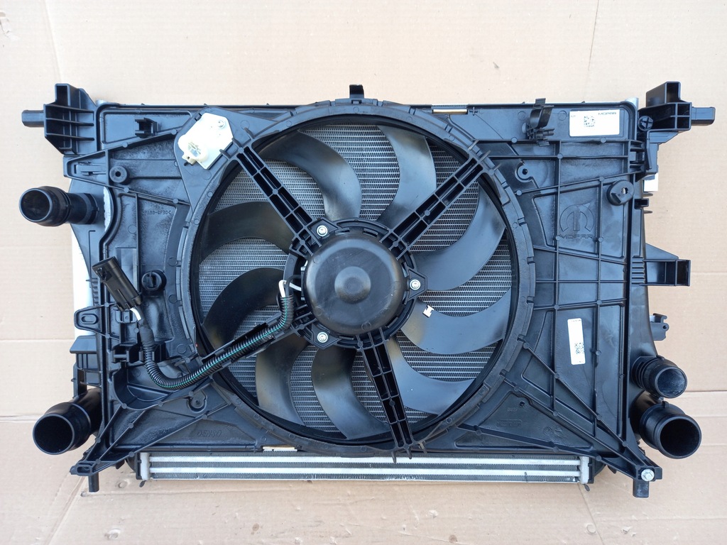 фото №7, Комплект радіатор вентилятор fiat 500x 1.3 1.6 jtd