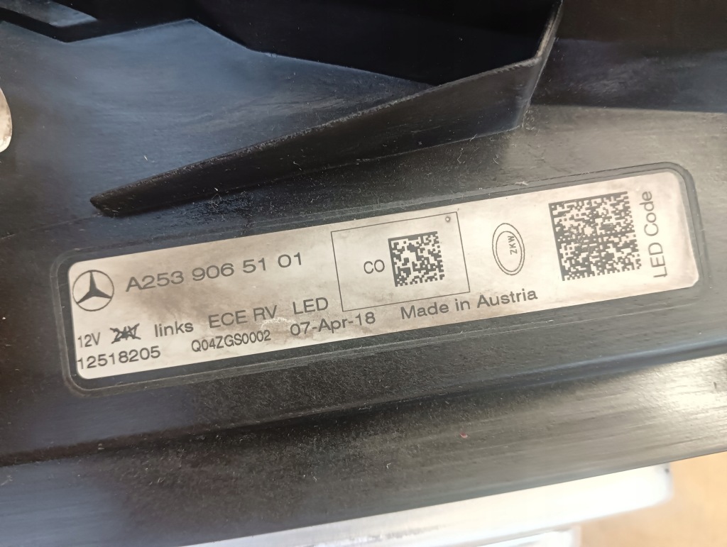 Лампа левая mercedes glc 253 performance led Киев