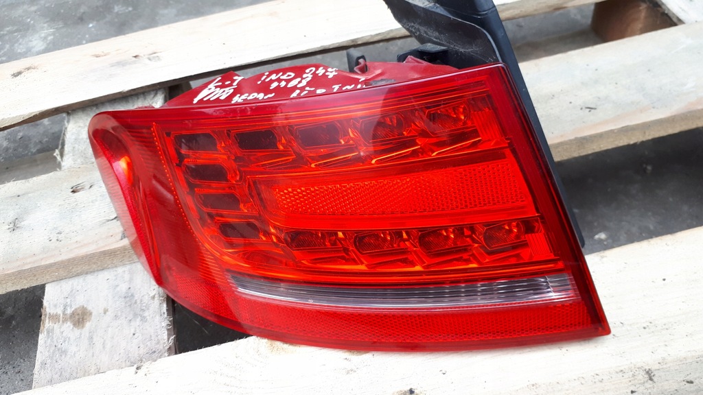 фото №9, S4 b8 a4 лампа левая левый задняя led крыло sedan