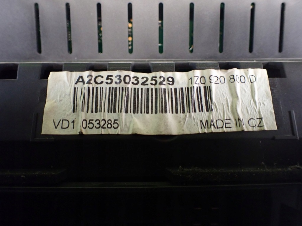 фото №7, Лічильник прилади skoda octavia ii 1.9 tdi 04r