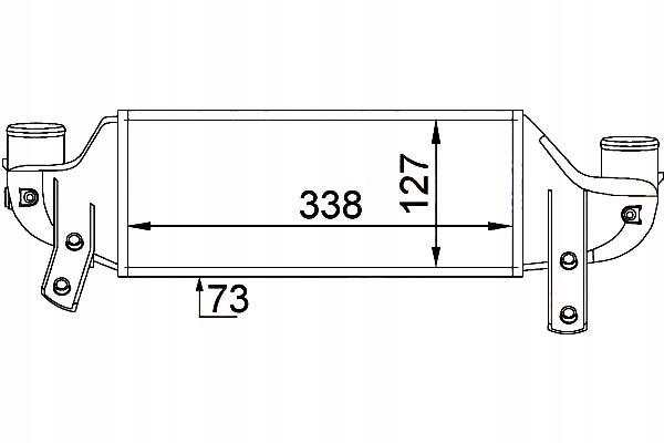Купити Hella інтеркулер ford fiesta iv 1.8 d ja_. jb_