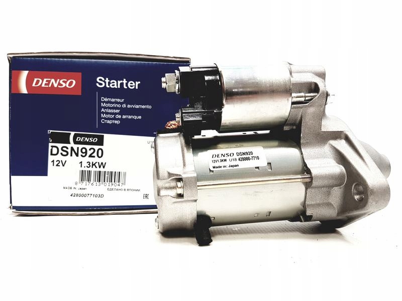 Denso стартер toyota 1 3 kw dsn920 Зі Шроту