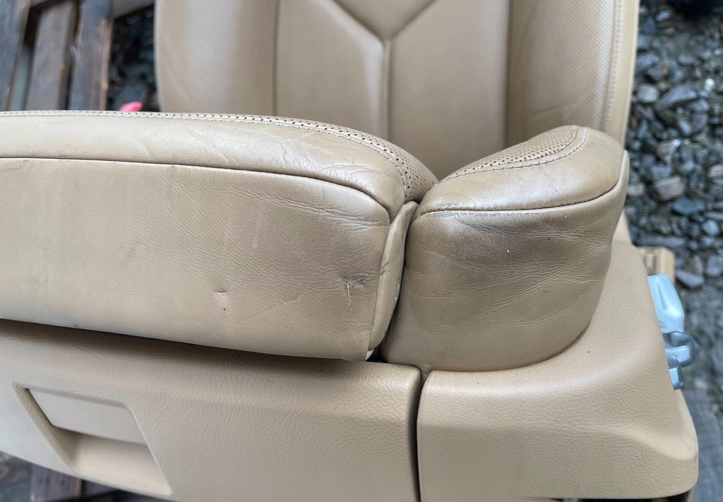 фото №13, B1 porsche macan s 2015 3.0 сиденье левый перед kompletny kompletny